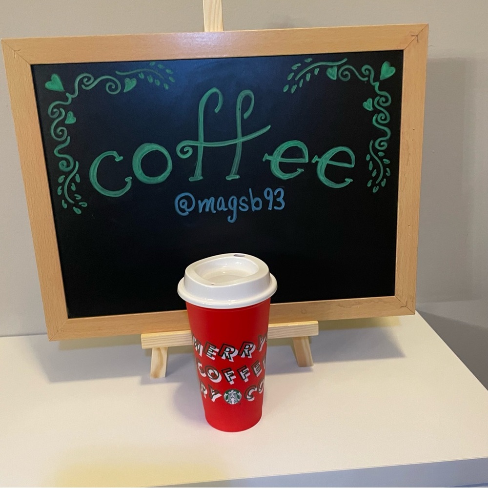 Starbucks Red Merry Coffee Cup, 2019 edition. New, unused.